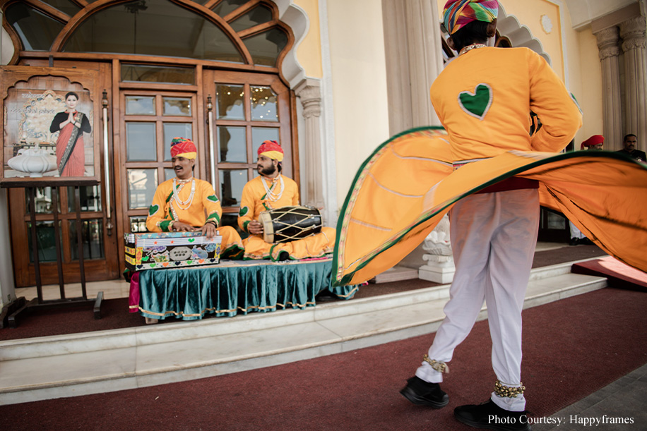 Swastika and Karan Bhatia, Noor Mahal Palace, Delhi