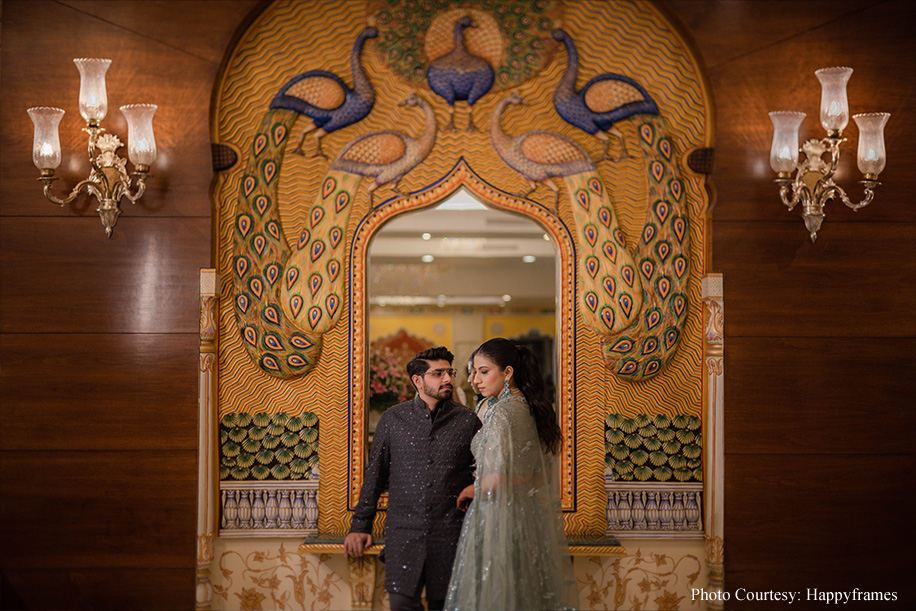 Swastika and Karan Bhatia, Noor Mahal Palace, Delhi