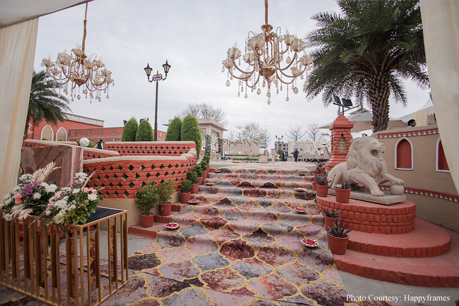 Swastika and Karan Bhatia, Noor Mahal Palace, Delhi