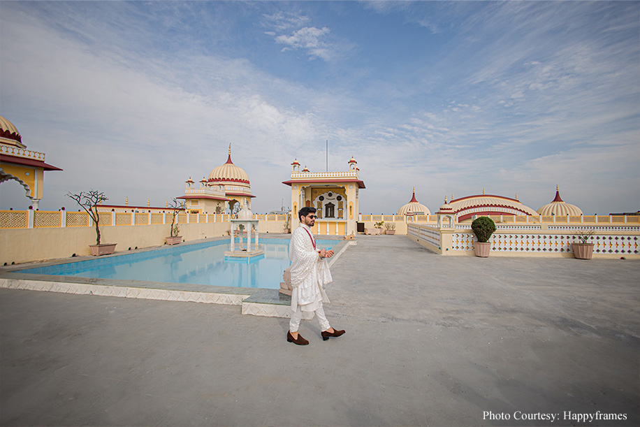 Swastika and Karan Bhatia, Noor Mahal Palace, Delhi