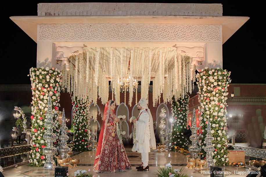 Swastika and Karan Bhatia, Noor Mahal Palace, Delhi