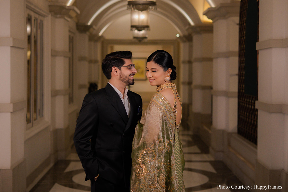 Swastika and Karan Bhatia, Noor Mahal Palace, Delhi