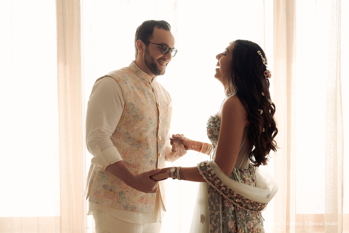 Tanisha Narang and Noah London, Mumbai