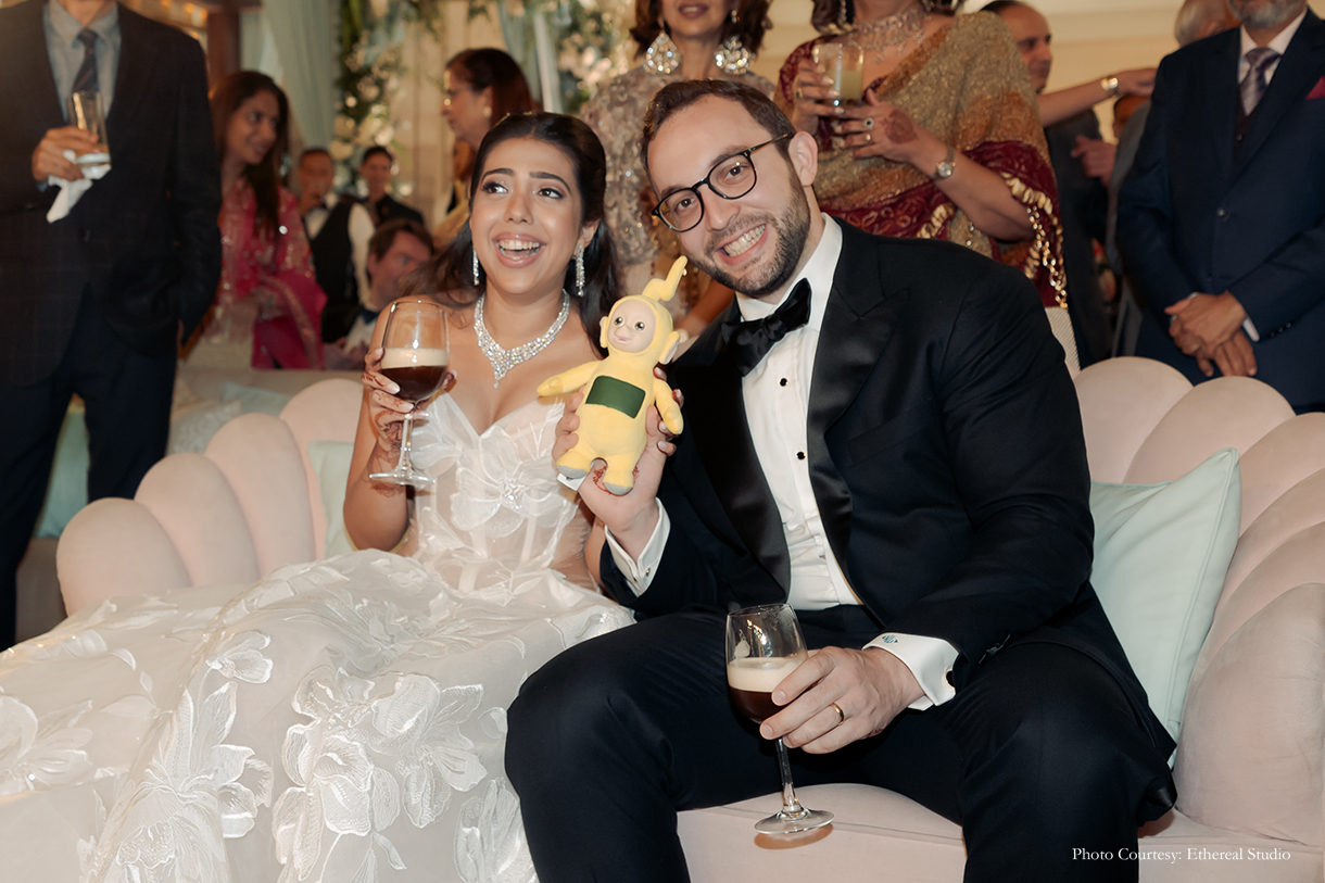 Tanisha Narang and Noah London, Mumbai