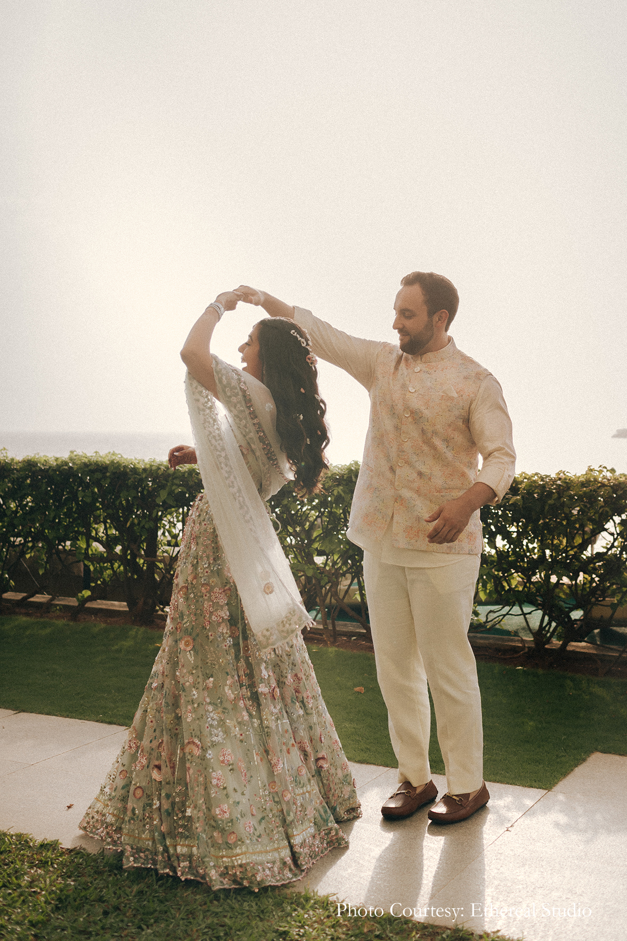 Tanisha Narang and Noah London, Mumbai