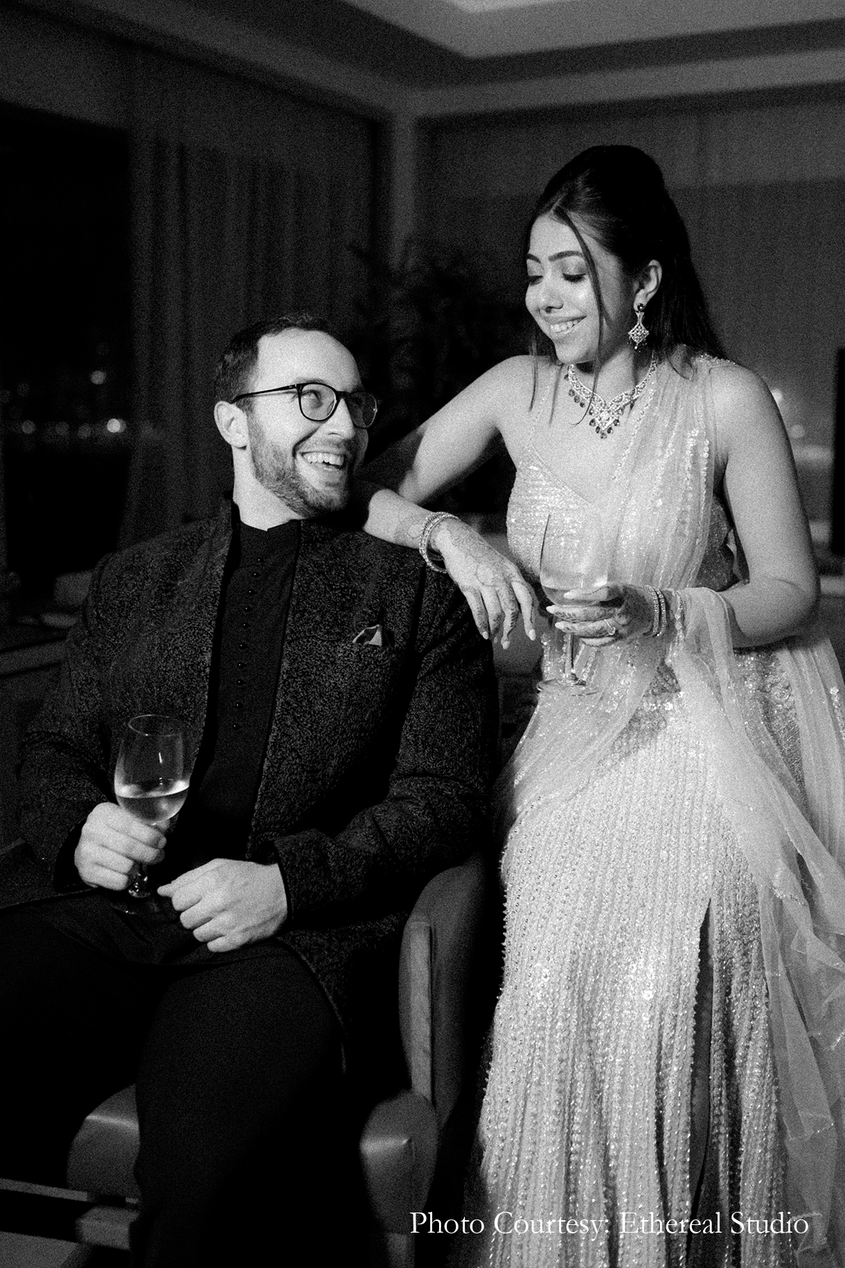 Tanisha Narang and Noah London, Mumbai