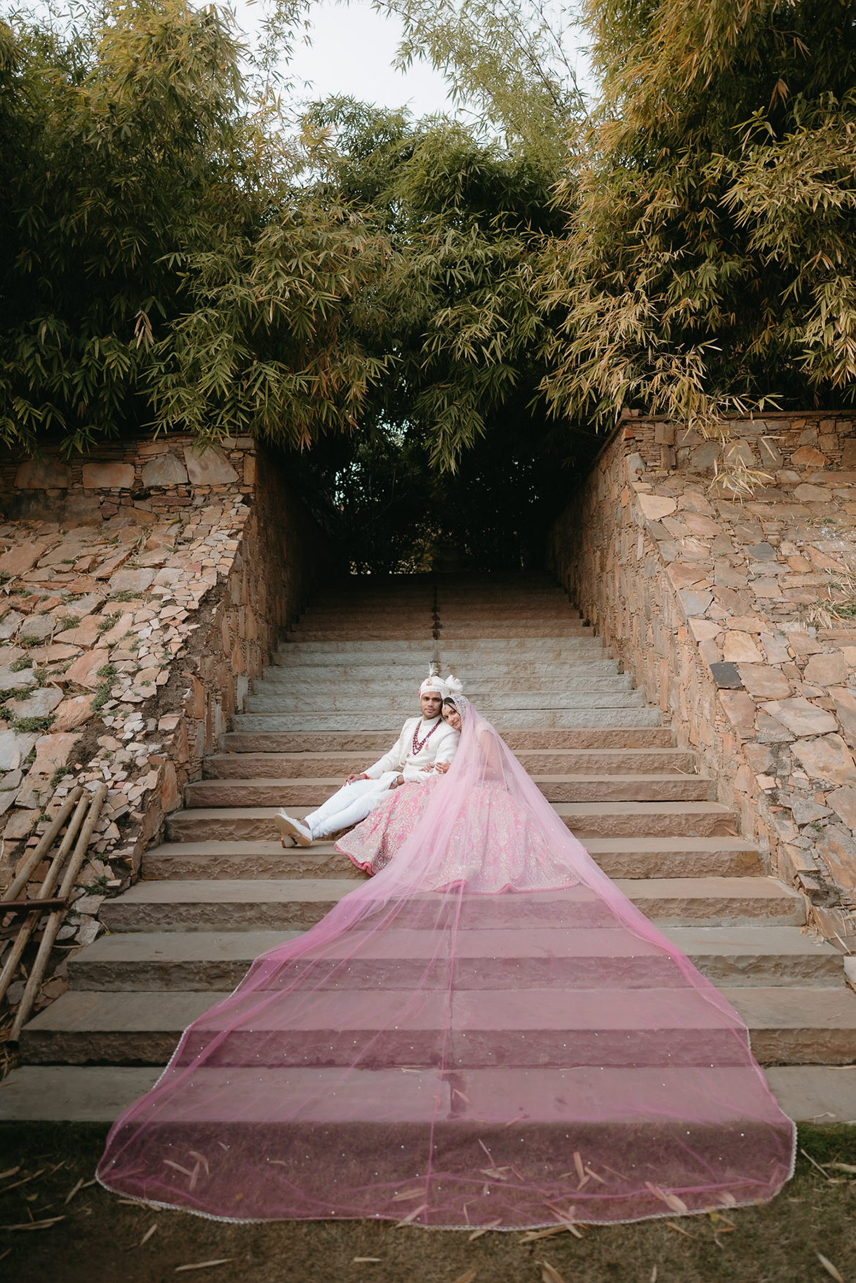 Tanya and Priyank, Ananta Spa & Resort, Jaipur