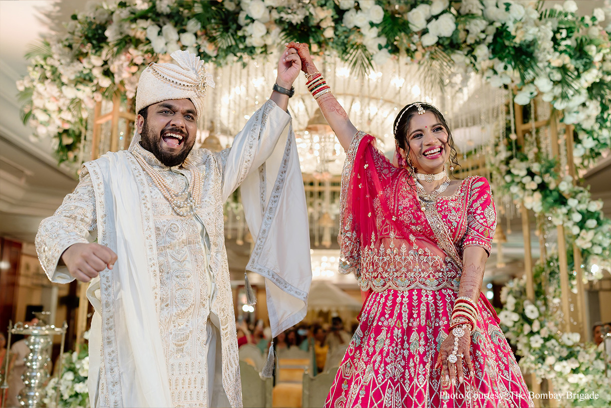 Vaishnavi and Namit, The Leela Mumbai