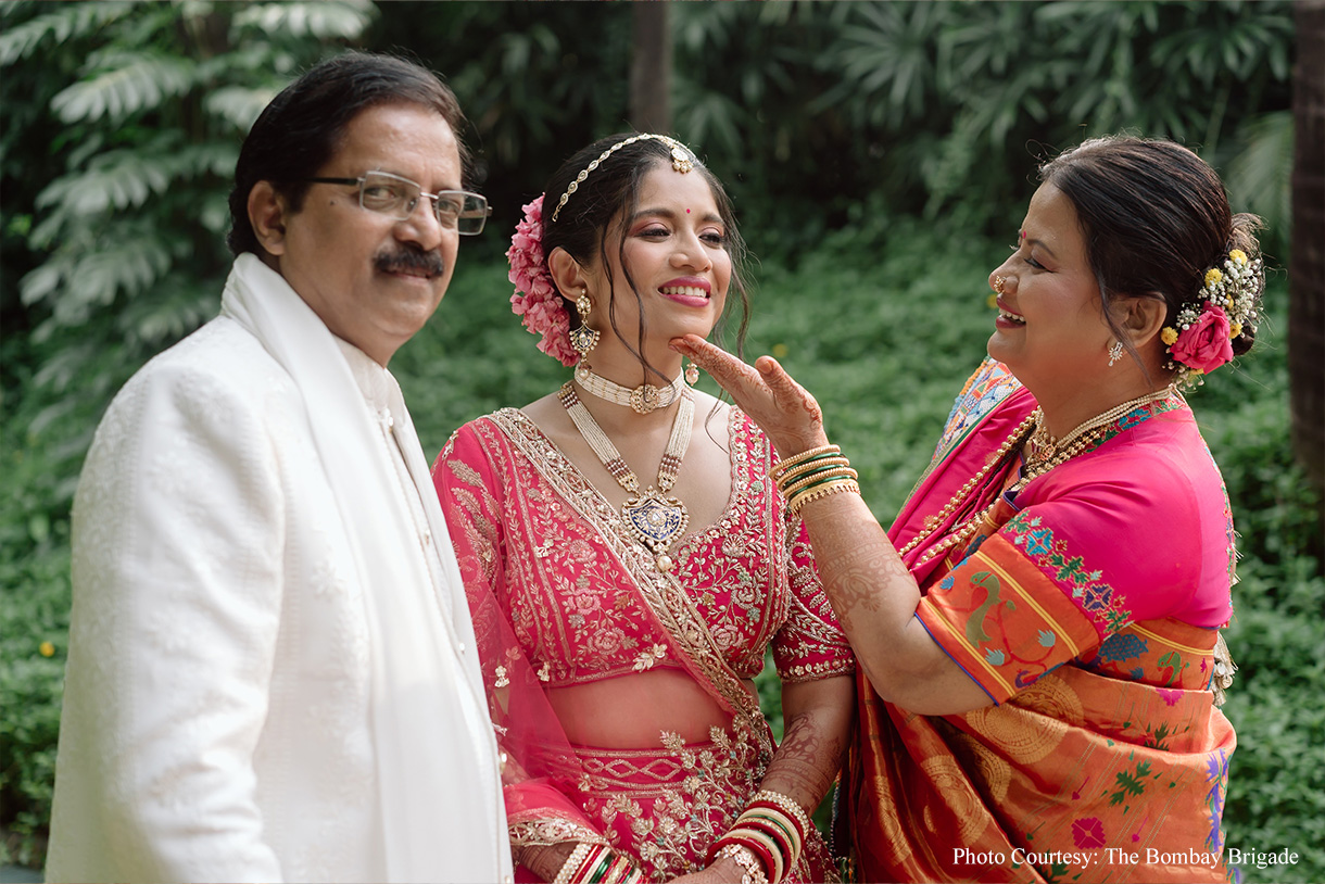 Vaishnavi and Namit, The Leela Mumbai