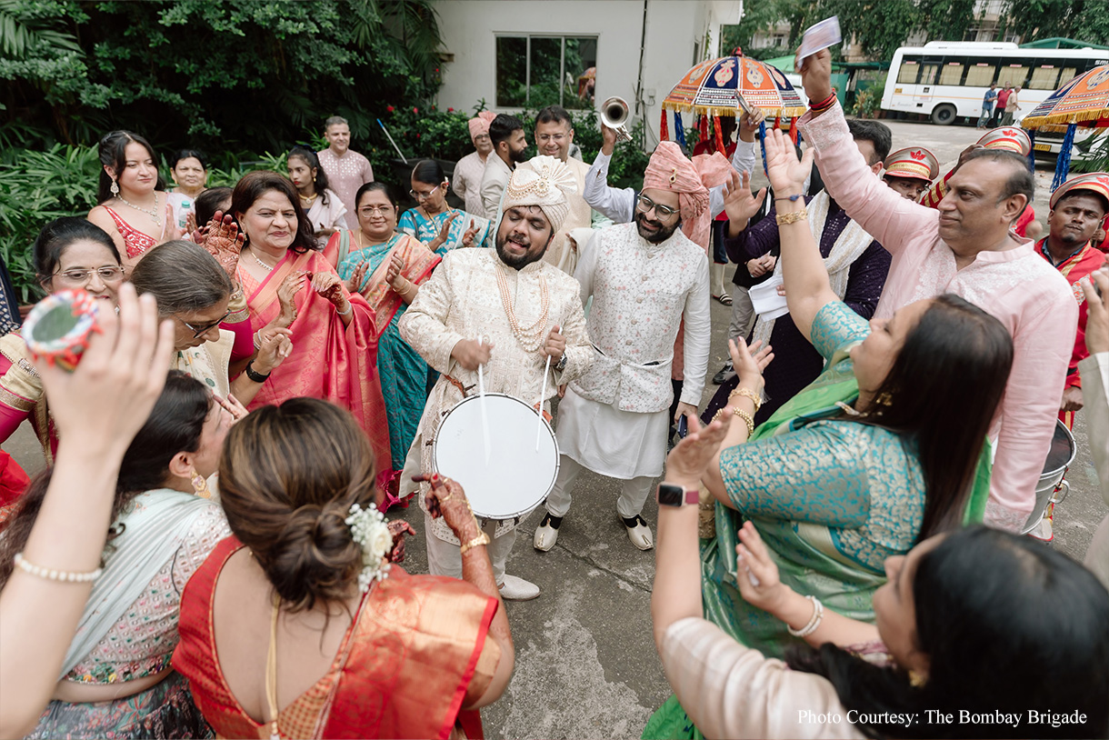 Vaishnavi and Namit, The Leela Mumbai