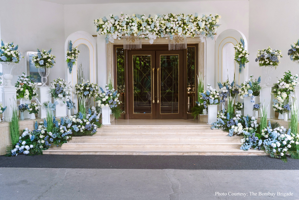 Vaishnavi and Namit, The Leela Mumbai