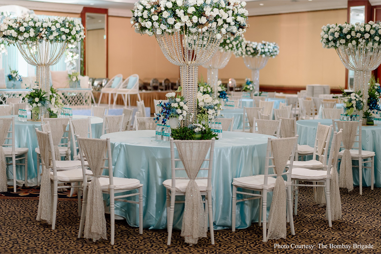 Vaishnavi and Namit, The Leela Mumbai