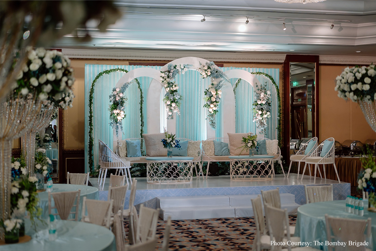 Vaishnavi and Namit, The Leela Mumbai