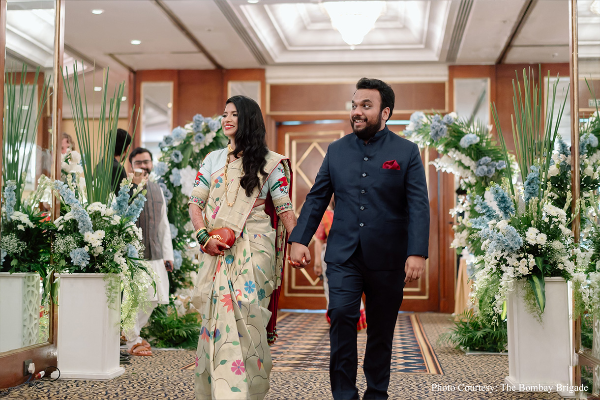 Vaishnavi and Namit, The Leela Mumbai