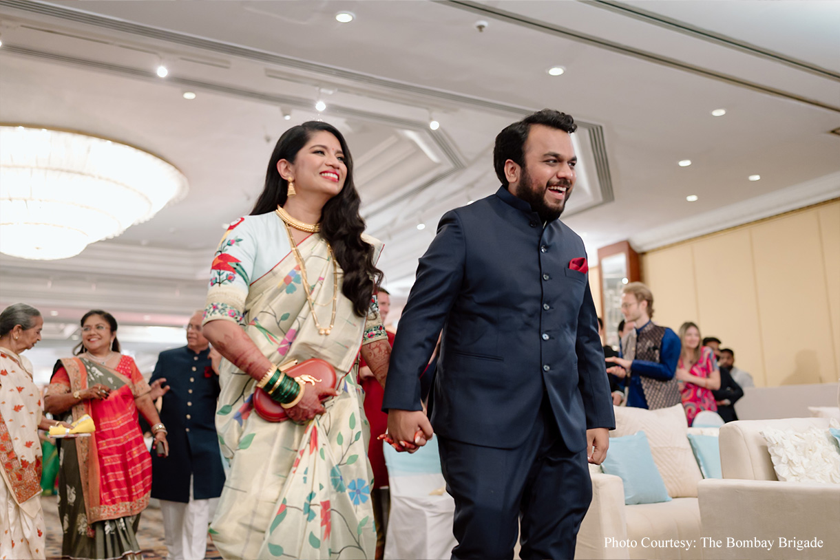 Vaishnavi and Namit, The Leela Mumbai