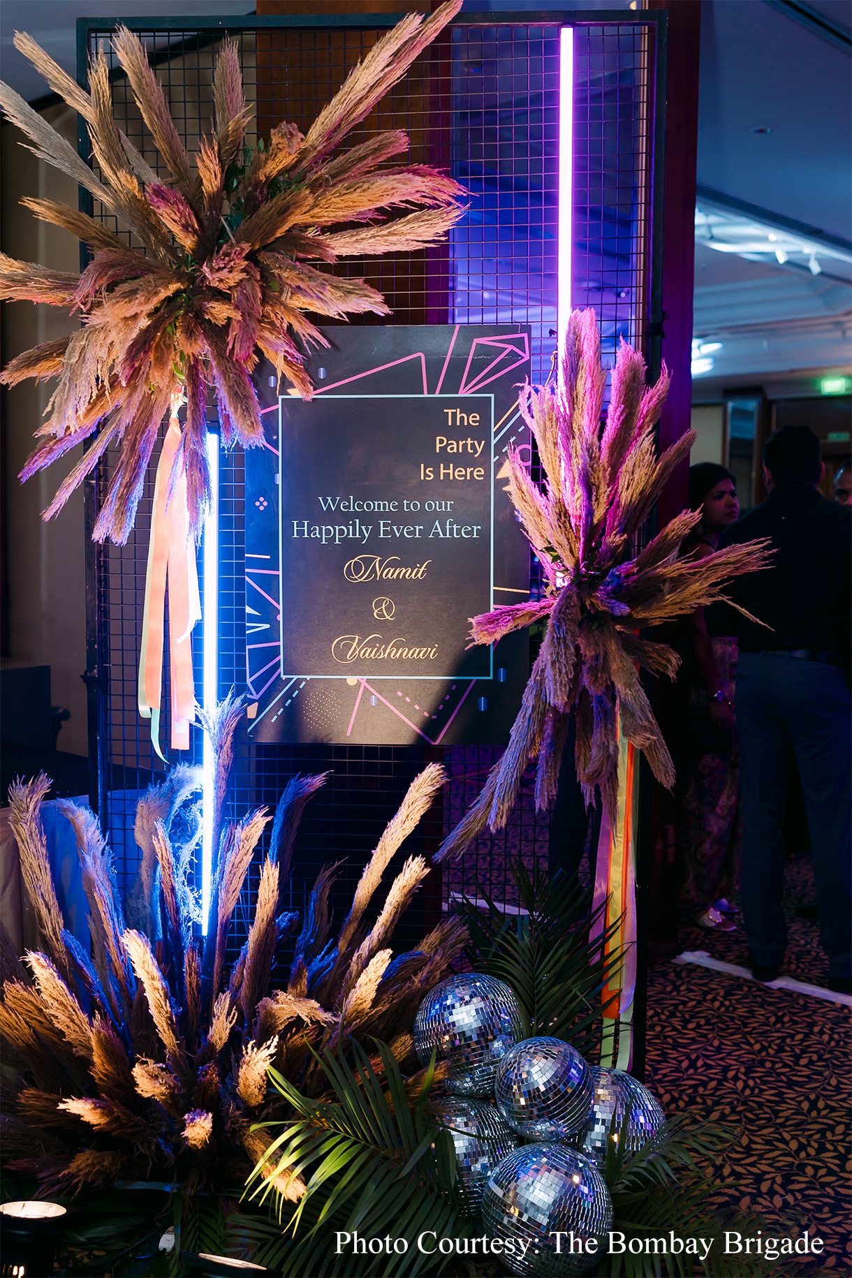 Vaishnavi and Namit, The Leela Mumbai