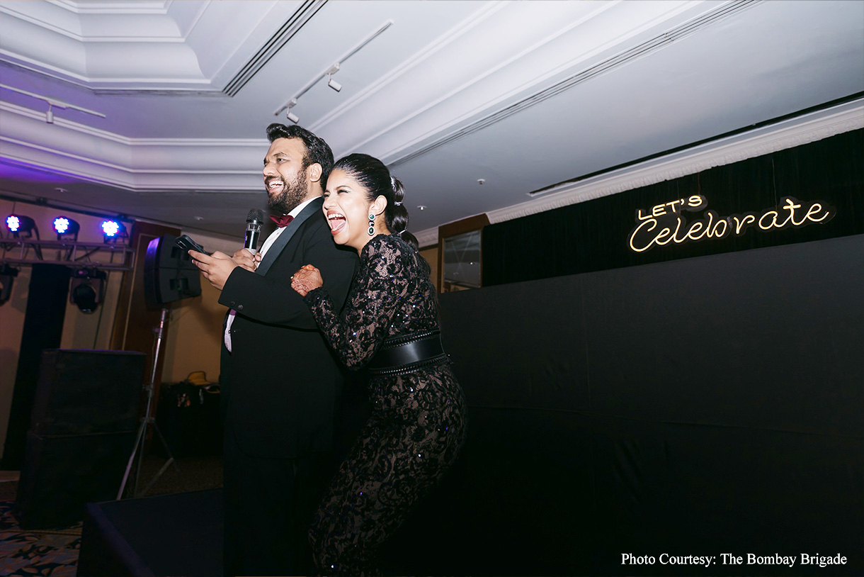 Vaishnavi and Namit, The Leela Mumbai