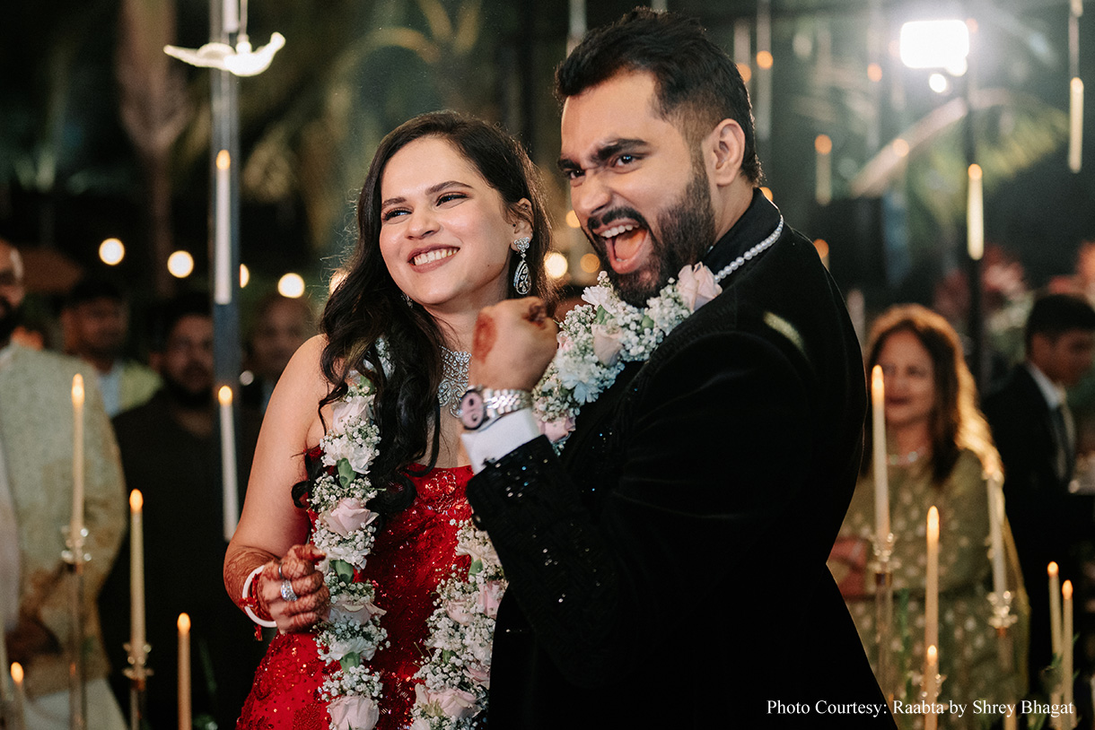 Viraj Ghelani and Palak Khimavat, Mumbai