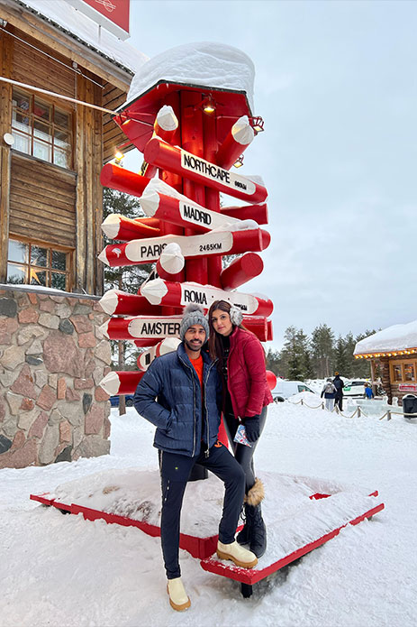 Latika Parwani and Pratik Jadhwani, Finland