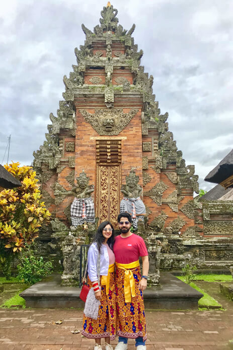 Nishant and Yatika, Bali