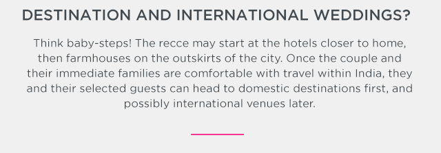 Destination/International Weddings