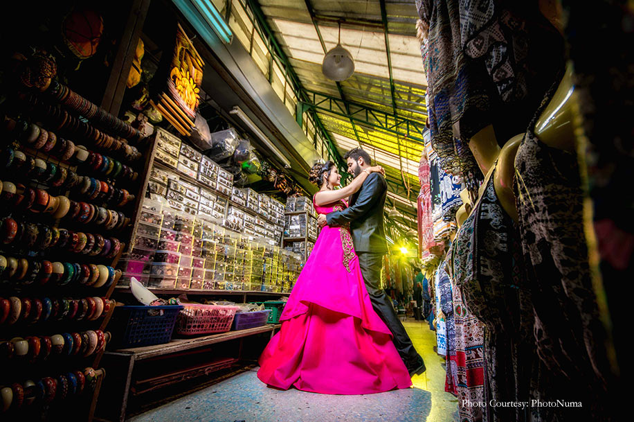 Darshana and Pankaj's trendy post-wedding shoot in Thailand